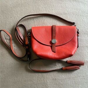 Dooney & Bourke Vibrant Orange Crossbody Bag